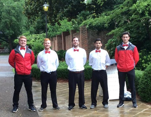 Parking Attendants at Wedding